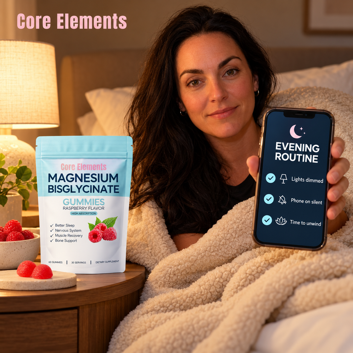 Core Elements Magnesium Bisglycinate Gummies